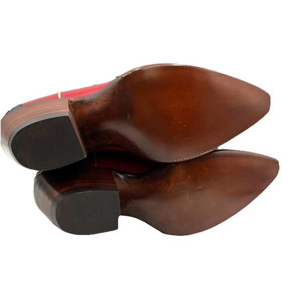 $1.9K 6.5 C Wide back At The Ranch Heart And Sole Cowgirl Boots - Picture 4 of 12